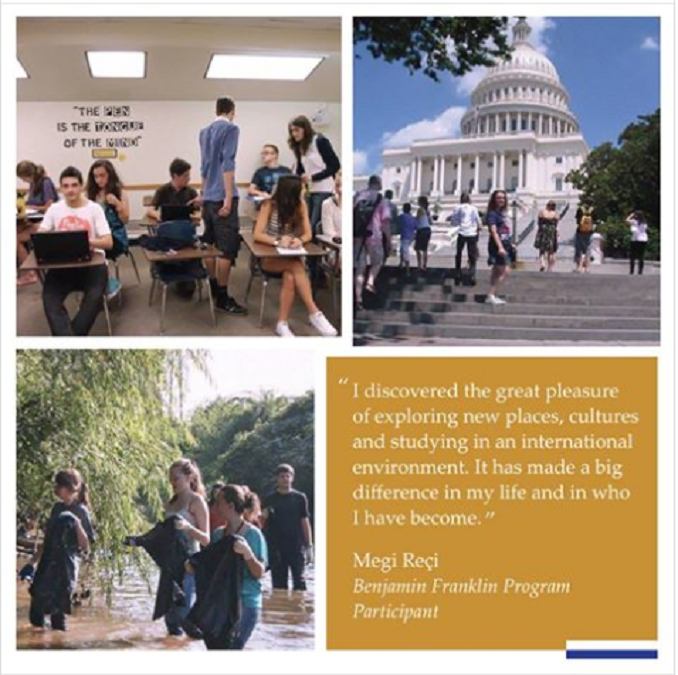 Ambasada njoftim për të gjithë nxënësit që duan të shkojnë në SHBA