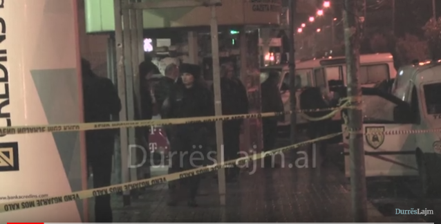 Grabitja e makinës së transportit të parave në Durrës, vendngjarja ‘blindohet’ nga policia (VIDEO)