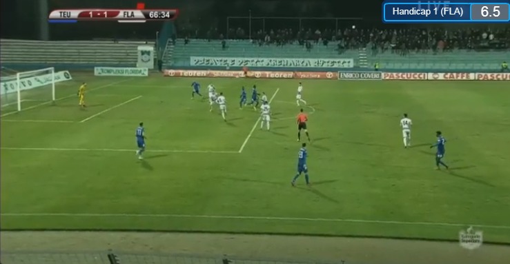 Teuta frenohet në Niko Dovana nga Flamurtari