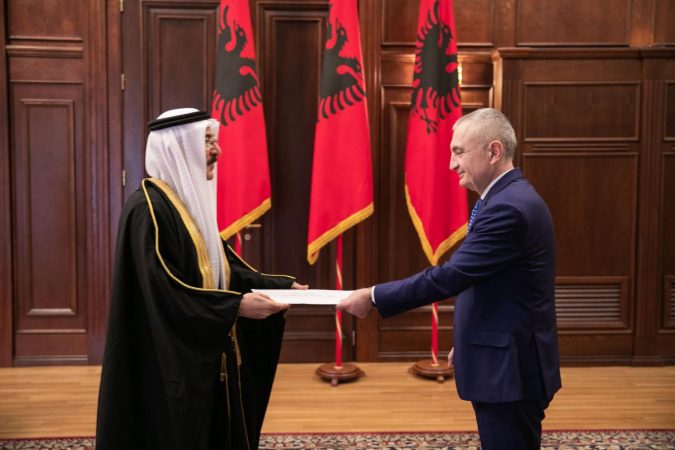 Meta pranon letrat kredenciale të Ambasadorit të ri të Bahreinit