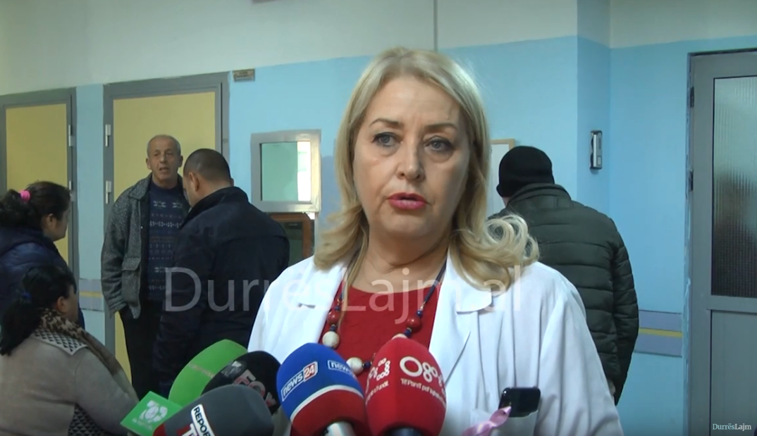 Helmimi i punonjëseve në Durrës, drejtoresha e spitalit: Situata është nën kontroll (VIDEO)