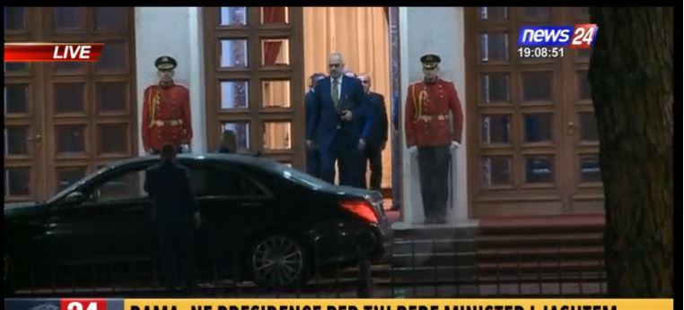 Betohet në Presidencë, Rama zyrtarisht dhe ministër