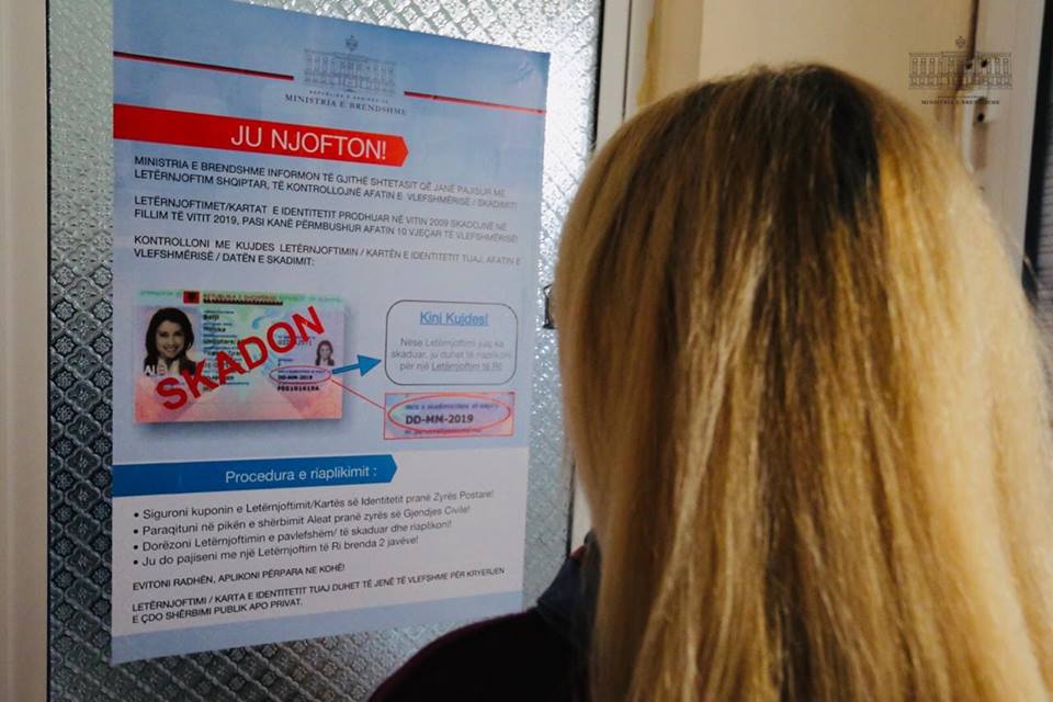 Skadimi i kartave të identitetit, zyrat hapur edhe këtë të shtunë