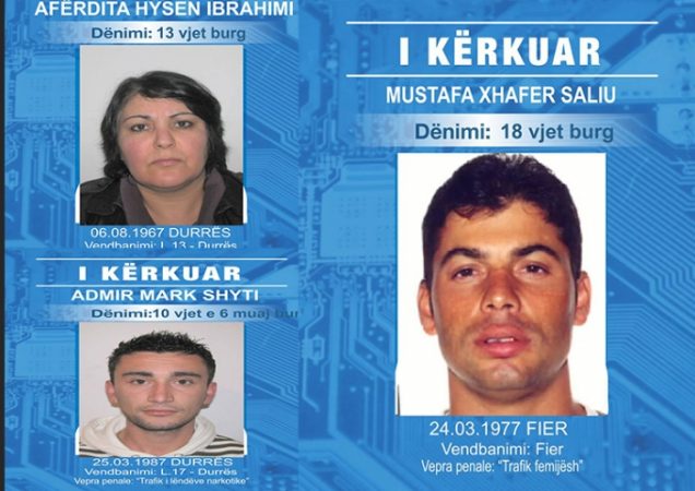 EMRAT+FOTO/ Cilët janë personat më të kërkuar në Durrës, mes tyre edhe femra