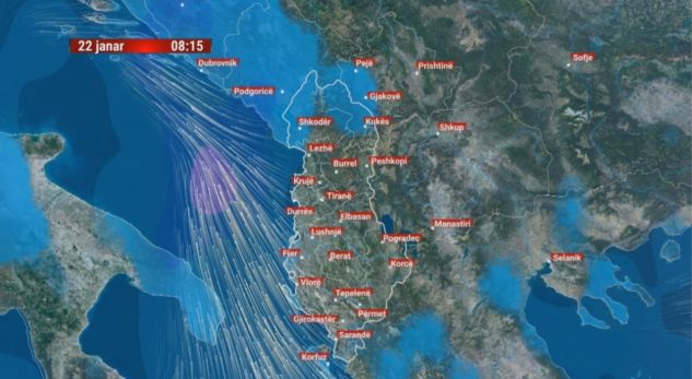 Nesër vendi “pushtohet” nga shiu