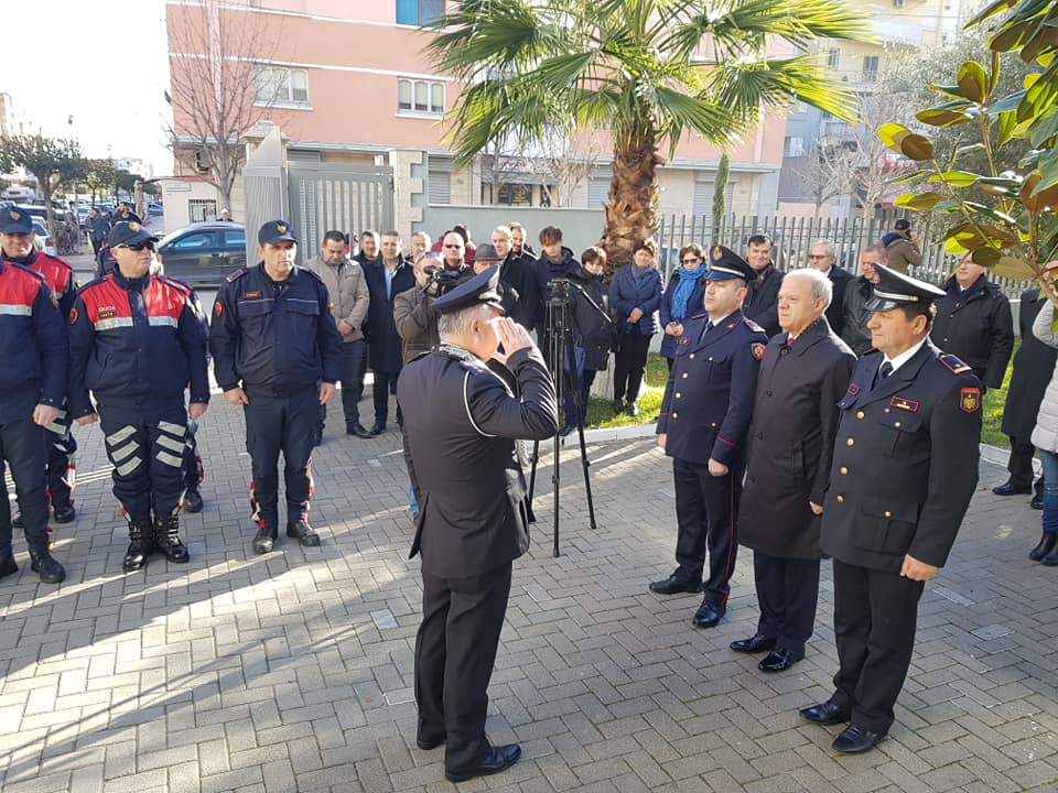 FOTO/ 106 vjet nga krijimi i Policisë së Shtetit, vlerësohen dy K/Komisarë në Durrës