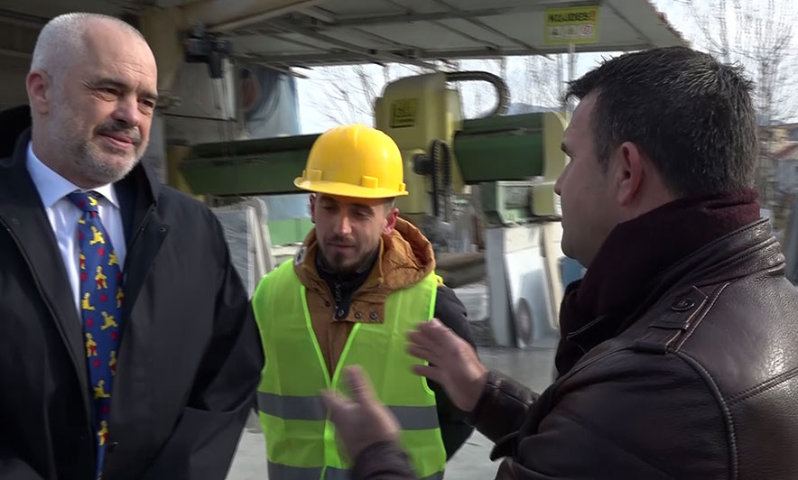 Ulja e tatimfitimit për bizneset, Rama viziton një prej sipërmarrësve