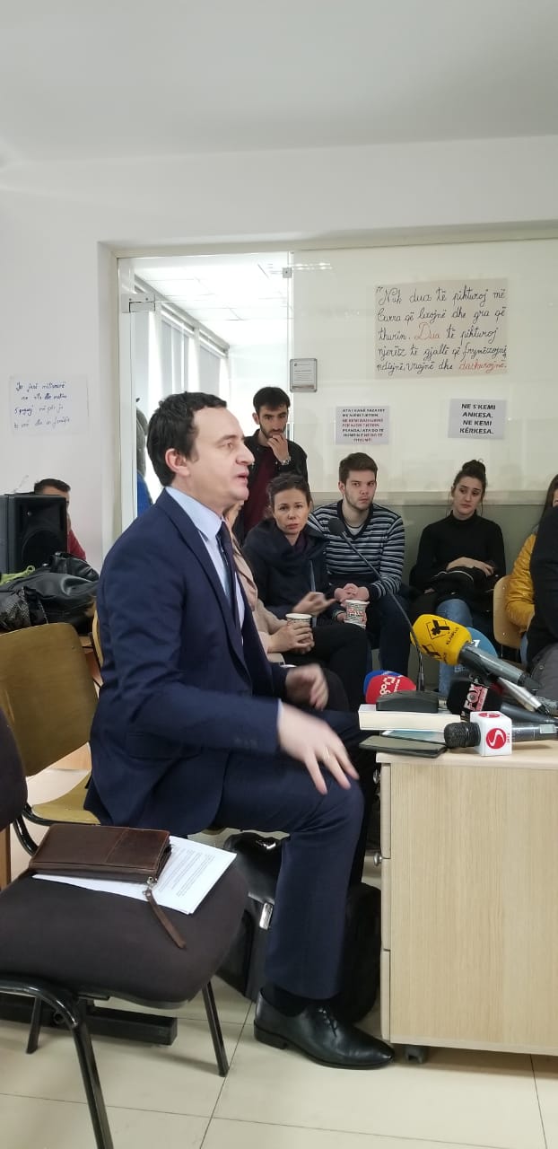 Albin Kurti te Shkencat Sociale: Kjo protestë është kundër privilegjeve që kanë të pasurit