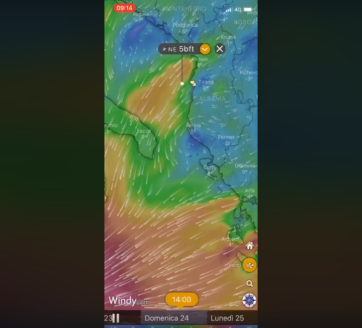 Mot i keq gjatë fundjavës në bregdet, autoriteti detar paralajmëron lundërtarët