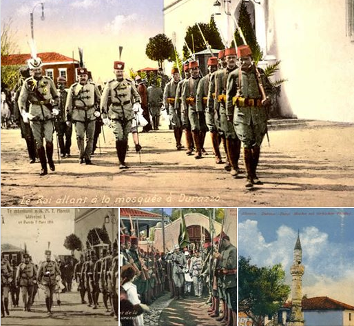 Histori / Uau: e njëjta pozë me dy mbishkrime në kartolinat e Princ Vidit në Durrës!