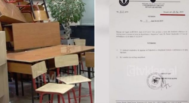 Jepet urdhër për lirimin e Fakultetit Juridik