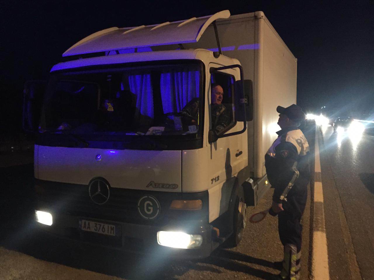 Moti i keq, pezullohet lëvizja e kamionëve me mbulesë në këto akse