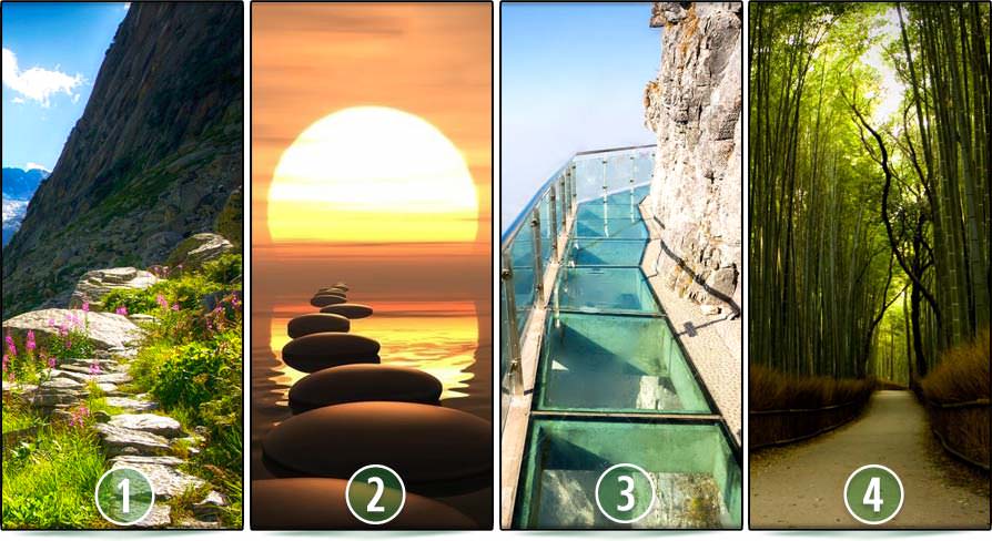 Zgjidh rrugën që do ndiqje dhe zbulo disa aspekte të rëndësishme të jetës tënde