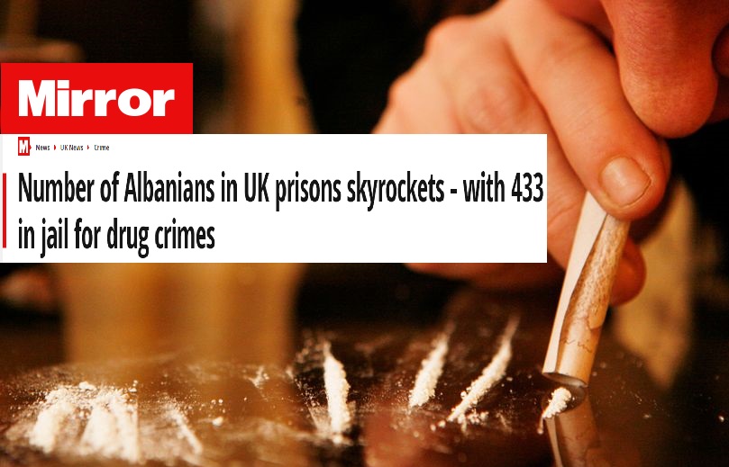 “Burgjet e Anglisë të mbushur me shqiptarë, trafikantë kokaine”