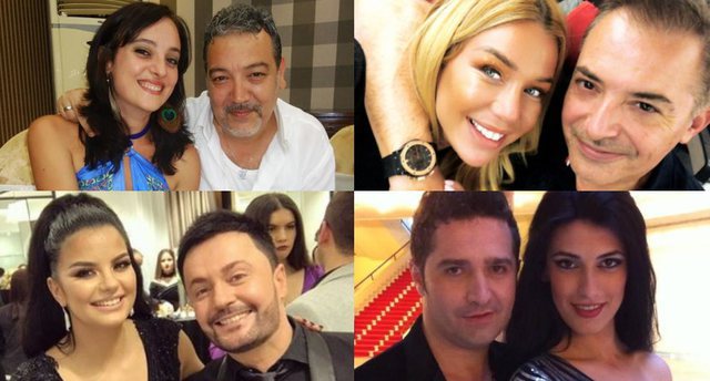 VIP-at shqiptarë që kanë mbi 10-20 vjet diferencë moshe me partnerët