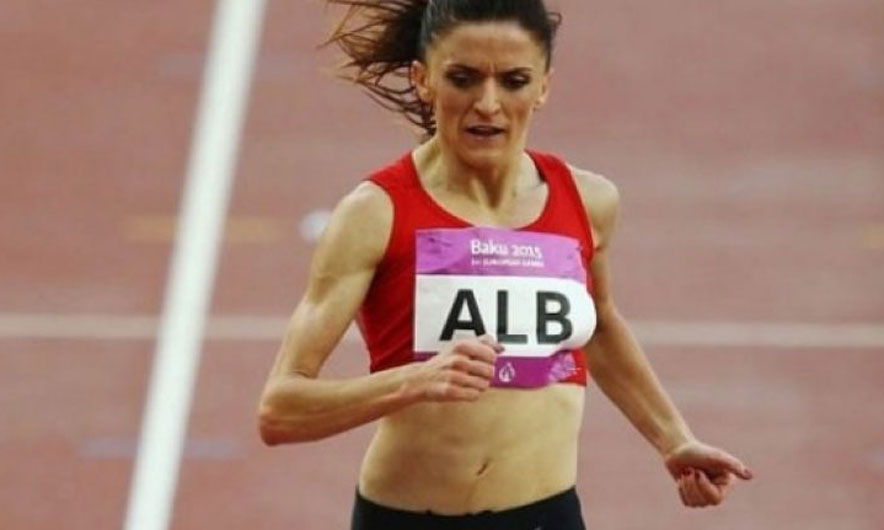 Luiza Gega s’garon në Evropian. U penalizua nga rregullorja