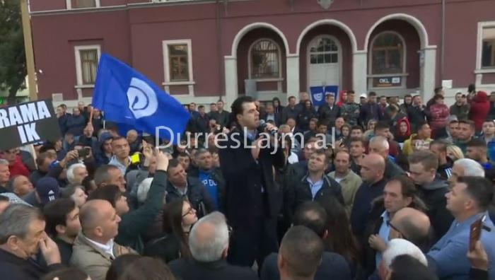 Basha në Durrës: Shqiptarët janë ngritur për demokraci të vërtetë (VIDEO)