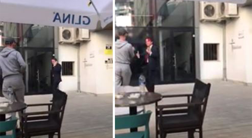 Incidenti me bojën e kuqe, policia merr në mbrojtje deputetin Ralf Gjoni