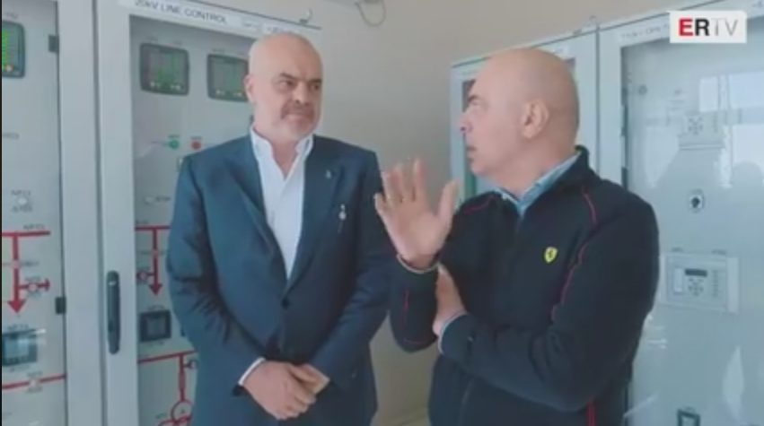 Durrës, Rama inspekton nënstacionin e ri elektrik (VIDEO)