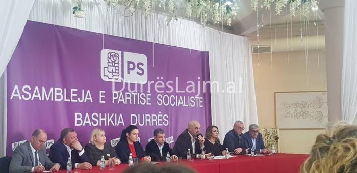 Rama mbledh në “fshehtësi” Asamblenë e Zgjeruar të Partisë Socialiste Durrës (FOTO)