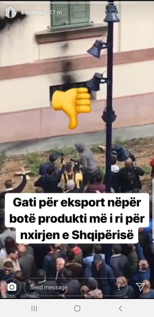 Rama për protestën: Produkti më i ri për nxirjen e Shqipërisë nëpër botë