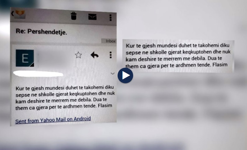 Profesori i Kamzës mesazh studentes: Takohemi diku për të ardhmen tënde, dua të flasim jashtë shkolle