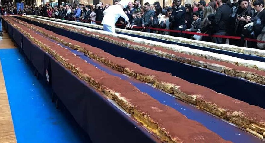 Vendoset rekordi, gatuhet tiramisuja më e gjatë në botë