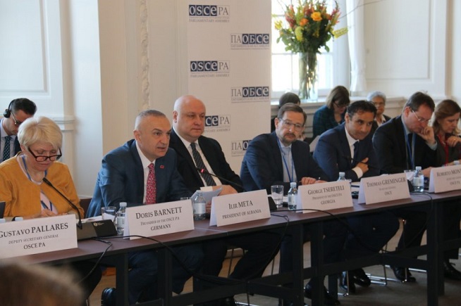 Presidenti Meta flet hapur para OSBE-së: S’jam i kënaqur me situatën aktuale në Shqipëri