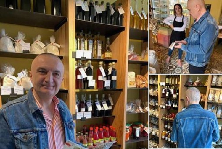 Meta tejet sportiv në lagje, psonis në dyqanin me produkte organike nga veriu në jug