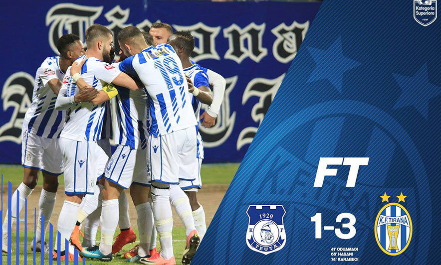 Tirana fiton ndaj Teutës në Durrës, pikë shprese për mbijetesën