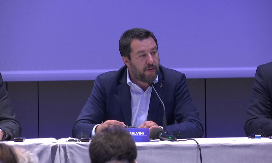 Salvini mbledh populistët italianë përpara zgjedhjeve për PE-në