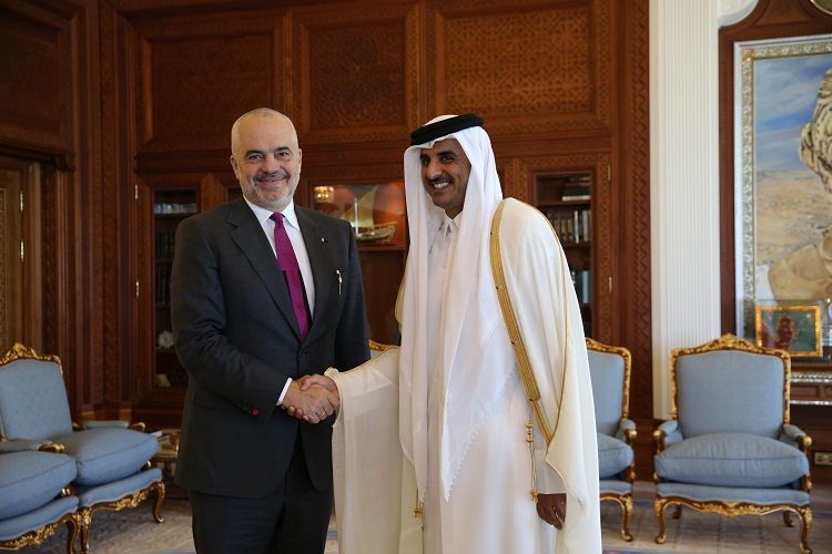 Rama takohet me Emirin e Katarit, bashkëpunim në turizëm dhe infrastrukturë