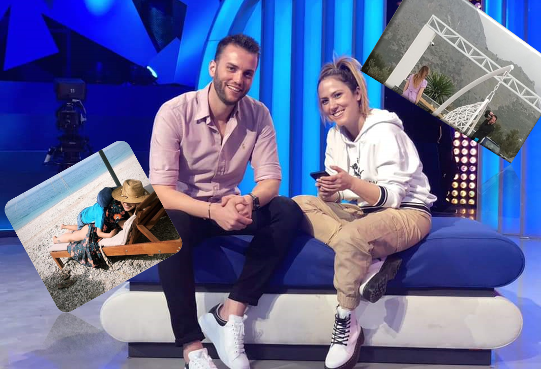 Arbana Osmani ‘arratiset’ në jug me djalin dhe Eduart Grishajn (FOTO)