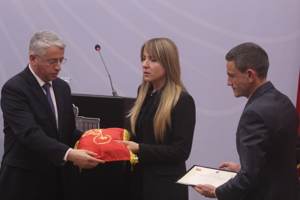 Komisar Artan Cuku shpallet “Dëshmor i Atdheut”