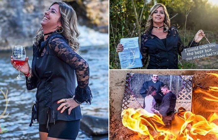 Festë pas divorcit, gruaja bëhet virale në internet (FOTO)