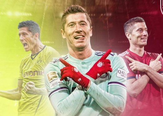 Lewandowski bëhet lojtari i parë jo-gjerman që arrin shifrën e 200 golave në Bundesliga