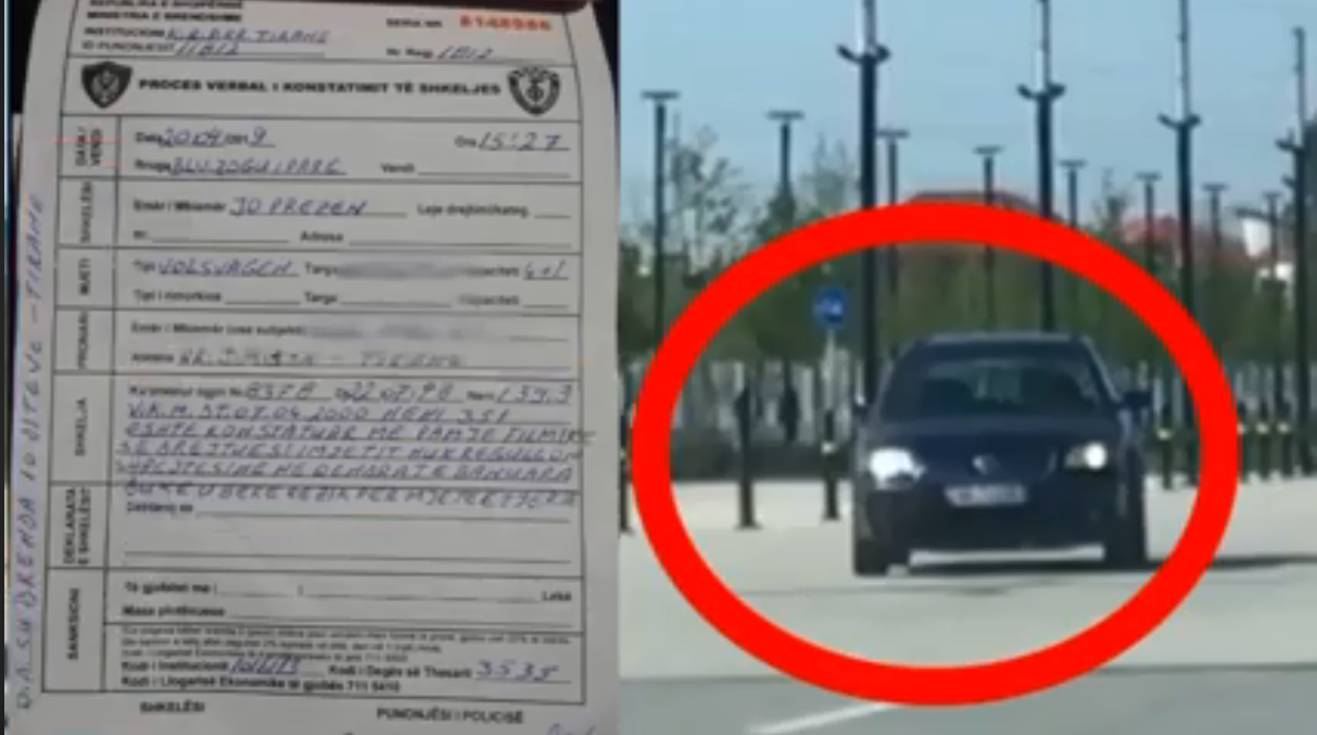 Drifting dhe shpejtësi e lartë, policia poston videon: Shkelje që kushtojnë shumë