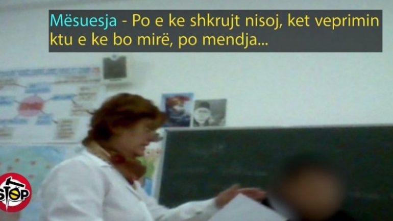 “Pise” e “kuçkë”, mësuesja dhunon fëmijët në klasë