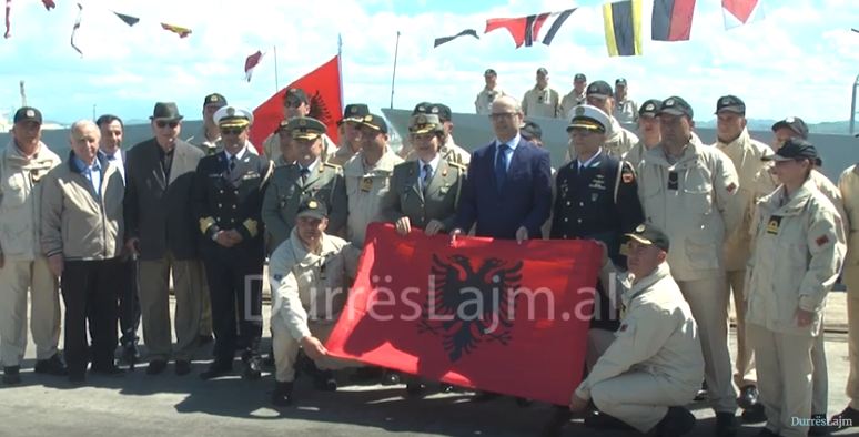 Me mision në detin Egje, niset nga porti i Durrësit Kontigjenti i XII-të i Forcës Detare (VIDEO)