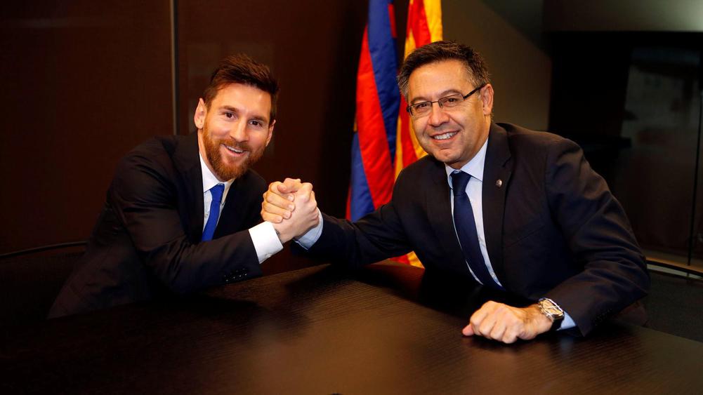 “Përgjithmonë te Barcelona”; presidenti Bartomeu mendon kontratën e re me Messin