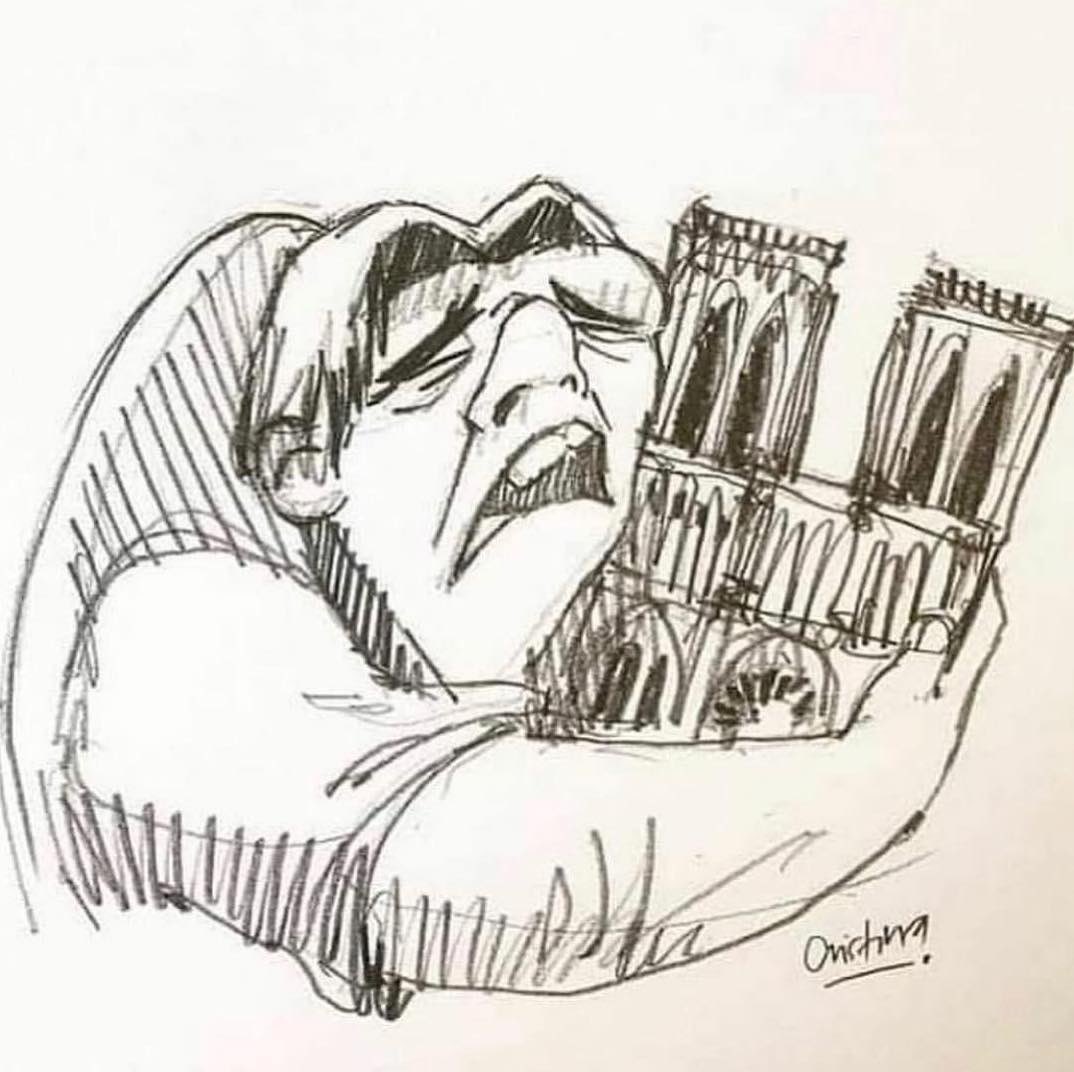 Yjet e futbollit shprehin pikëllimin për Notre Dame, që u kaplua nga zjarri