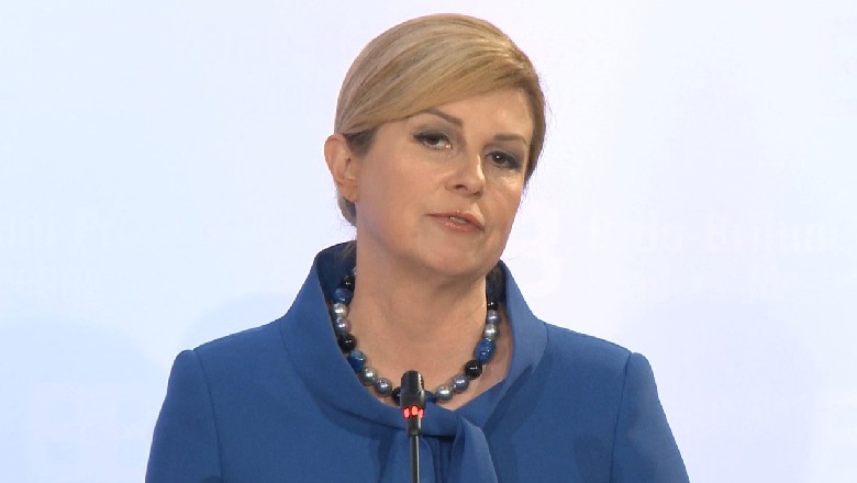 Presidentja kroate e shqetësuar: BE-ja krijoi vakum të rrezikshëm në Ballkan