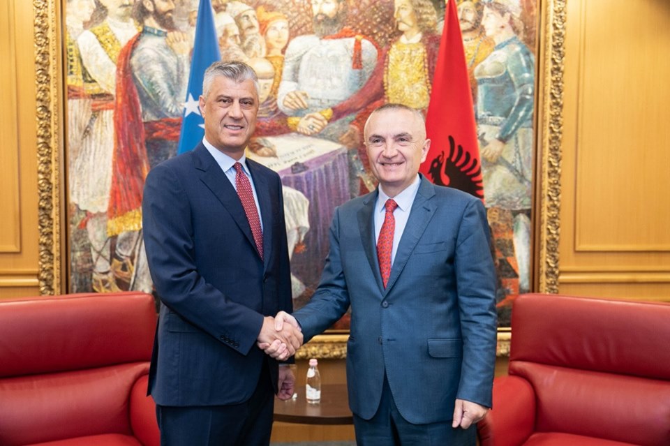 Presidenti Meta takon Thaçin: Liberalizimi i vizave për Kosovën, mëse i merituar