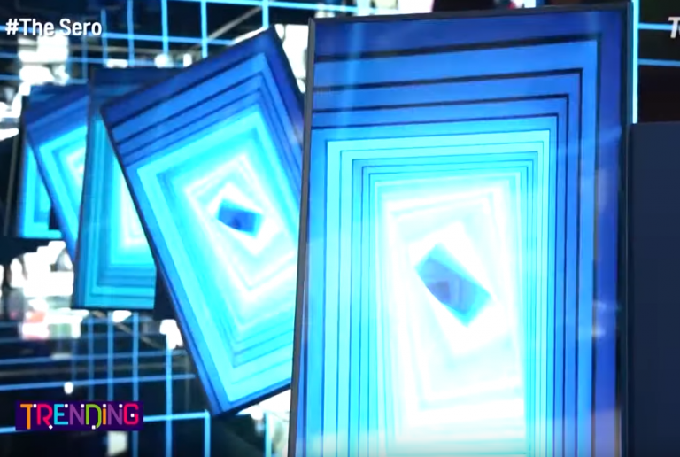 Shpikja më e re e Samsung, një televizor që rrotullohet