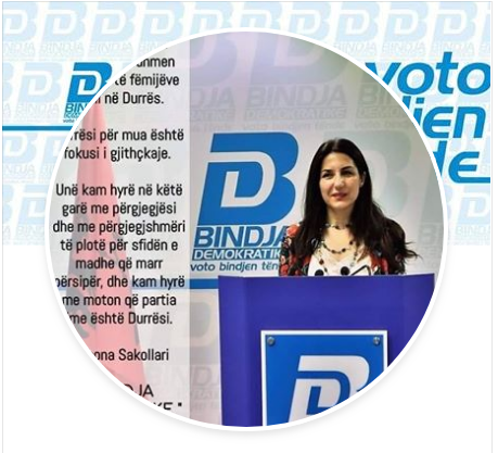 Kandidatja për bashkinë e Durrësit zbulon moton e fushatës së saj