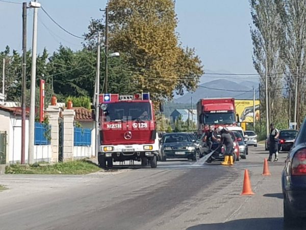 Aksident në aksin Peqin-Elbasan, tre të plagosur rëndë