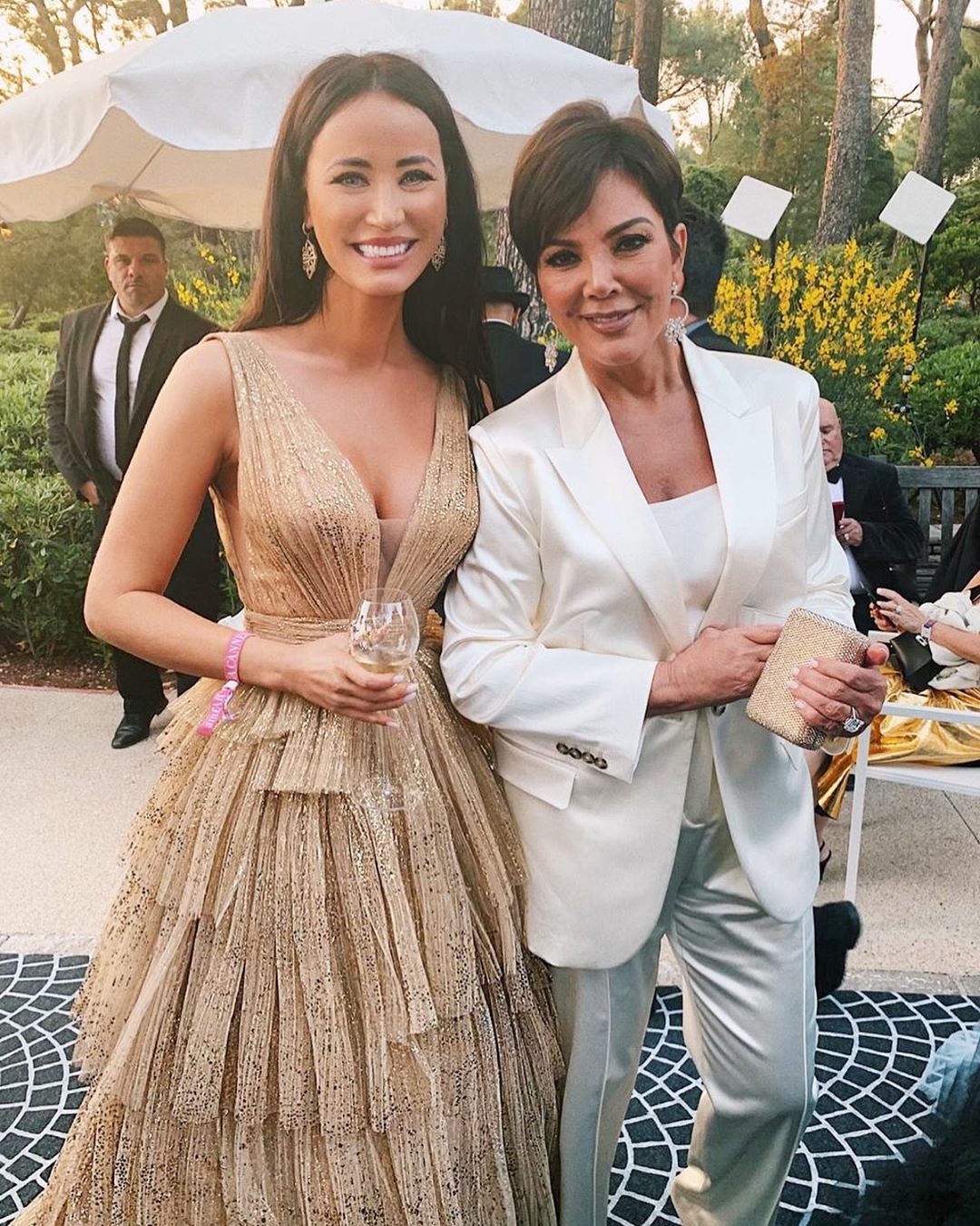 Albana Osmani takon Kriss Jenner në vendin e duhur