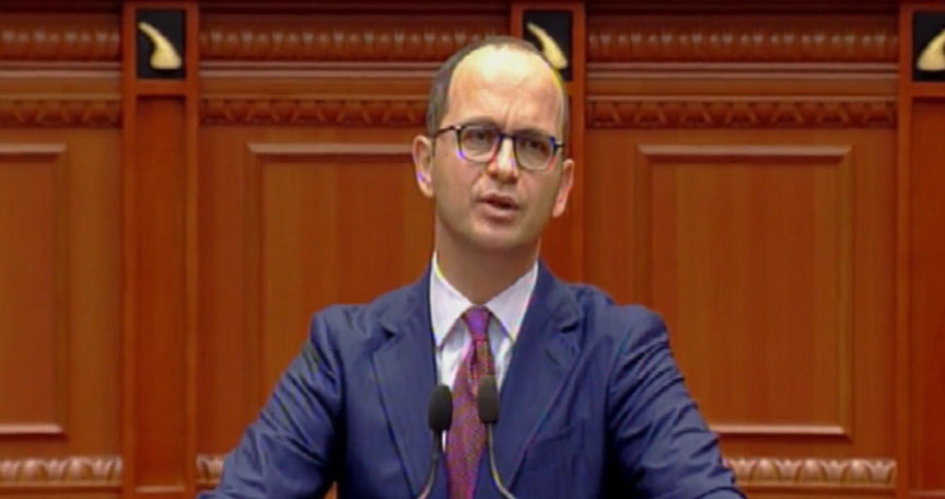 Negociatat, Bushati në Kuvend: I trishtuar për reagimet e opozitës