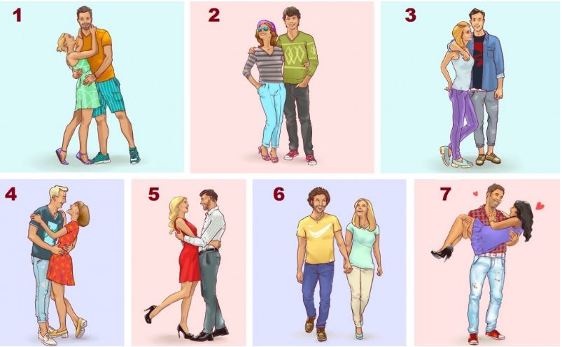 Zgjidh çiftin që të duket më i lumtur dhe zbulo diçka për lidhjen tënde të dashurisë