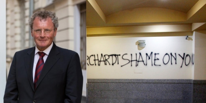 “Borchardt turp për ju”, policia merr në mbrojtje ambasadorin bashkë me familjen